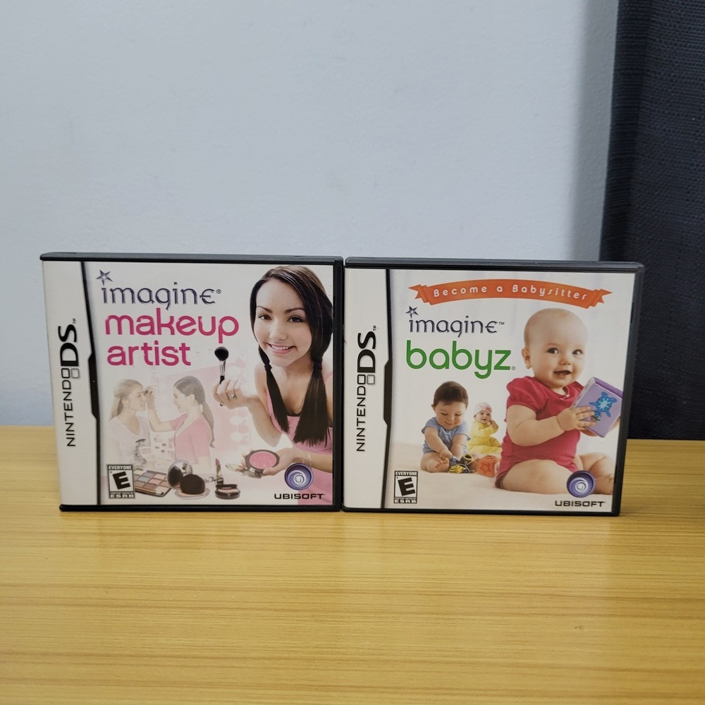 Imagine: Makeup Artist Babyz Nintendo Ds Complete Tested Ubisoft 2009 Bundle